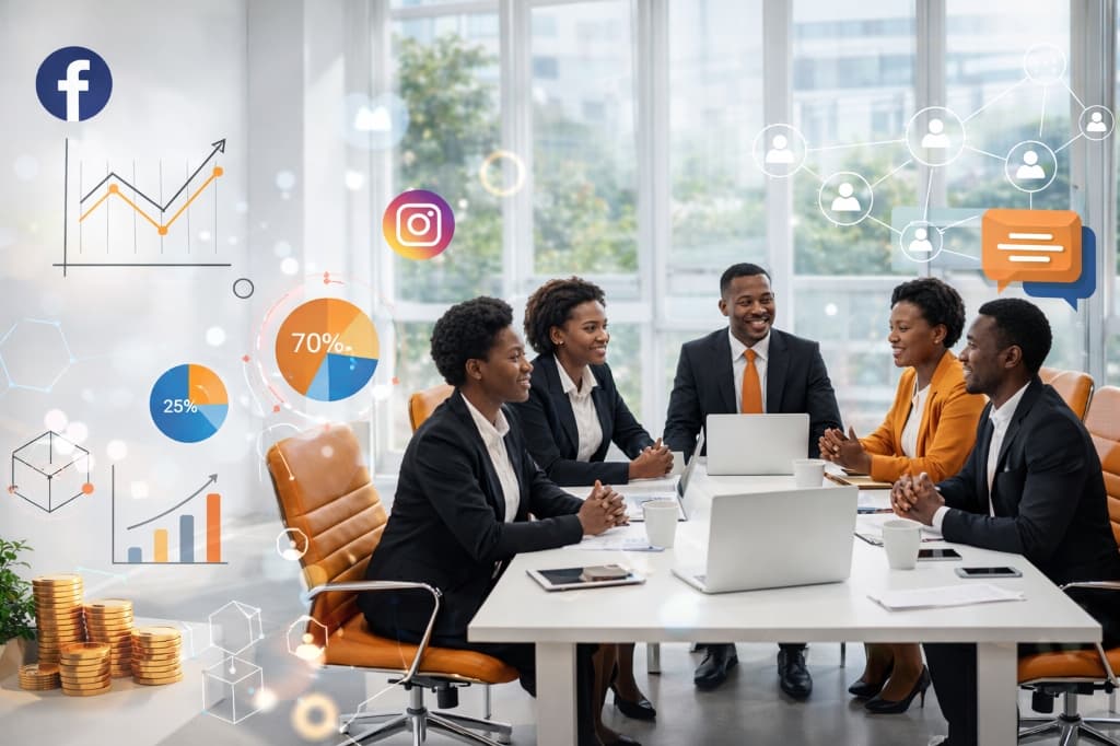 Digital Flux Background